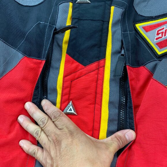 Snap-On Sport Winter Jacket Insulated Coat Men Large L Red CHOKO Racing Parka - Picture 8 of 16